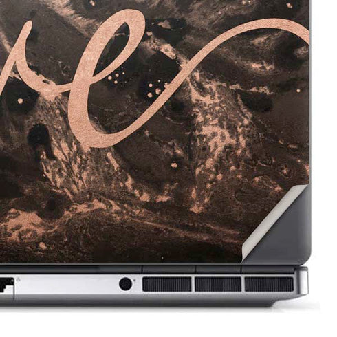Love Rose Gold Black Dell Precision Skin
