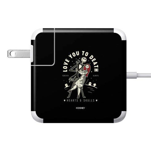 Disney The Nightmare Before Christmas Love You To Death 85W Power Adapter (15 and 17 inch MacBook Pro Charger) Skin