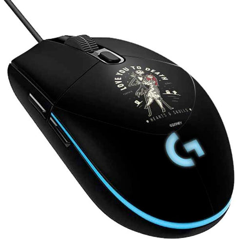 Disney The Nightmare Before Christmas Love You To Death G203 Prodigy RGB Wired Gaming Mouse Skin