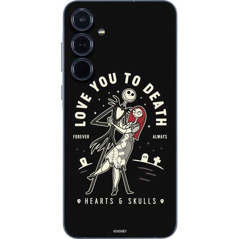 Disney The Nightmare Before Christmas Love You To Death Galaxy A55 5G Skin