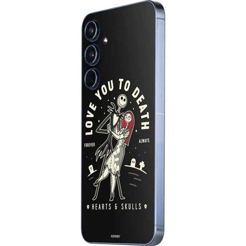 Disney The Nightmare Before Christmas Love You To Death Galaxy A55 5G Skin