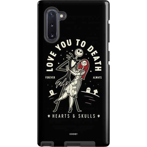 Disney The Nightmare Before Christmas Love You To Death Galaxy Cases