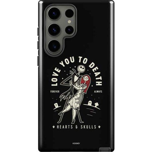 Disney The Nightmare Before Christmas Love You To Death Galaxy S23 Ultra Pro Case