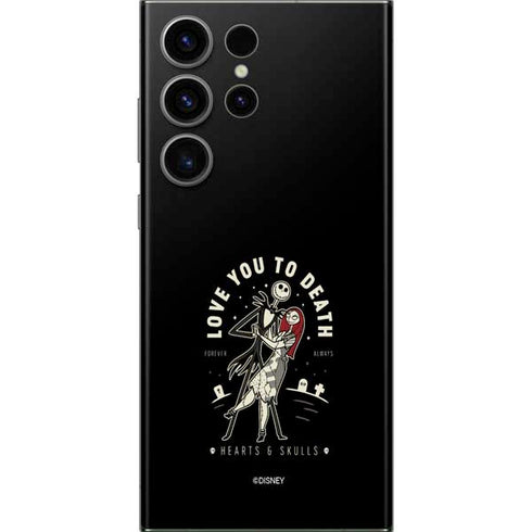 Disney The Nightmare Before Christmas Love You To Death Galaxy Skins