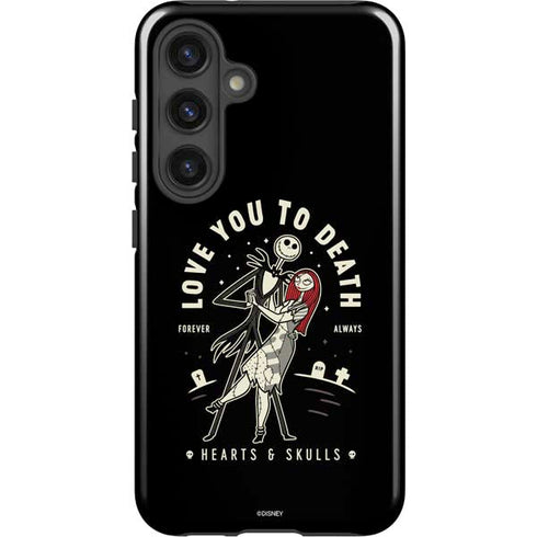 Disney The Nightmare Before Christmas Love You To Death Galaxy S25 Plus Impact Case