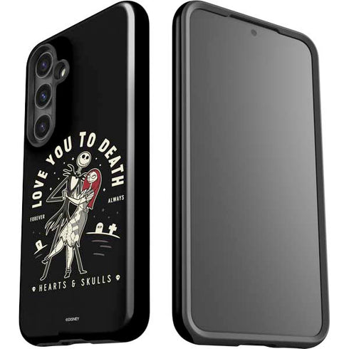 Disney The Nightmare Before Christmas Love You To Death Galaxy S25 Plus Impact Case