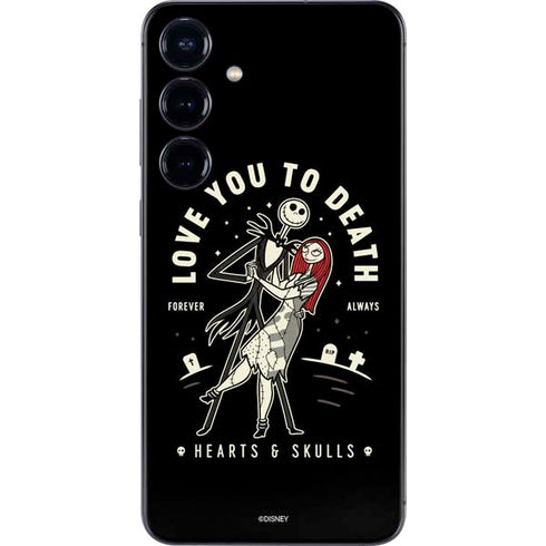 Disney The Nightmare Before Christmas Love You To Death Galaxy S24 Plus Skin