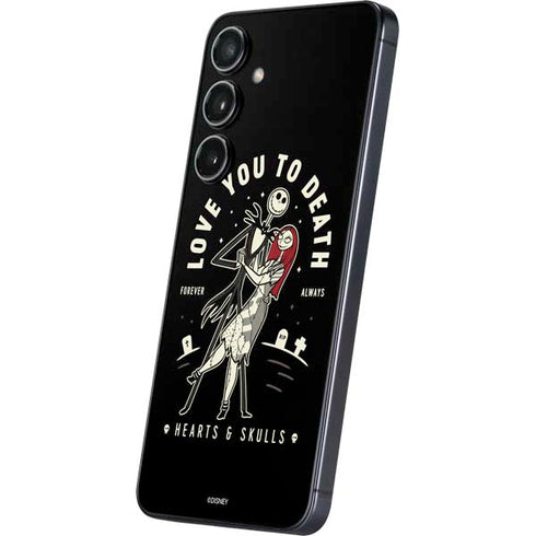 Disney The Nightmare Before Christmas Love You To Death Galaxy S25 Plus Skin