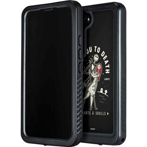 Disney The Nightmare Before Christmas Love You To Death Galaxy S24 Plus Waterproof Case