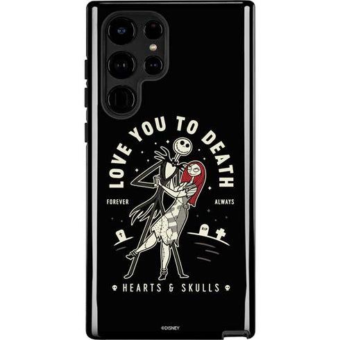 Disney The Nightmare Before Christmas Love You To Death Galaxy Cases
