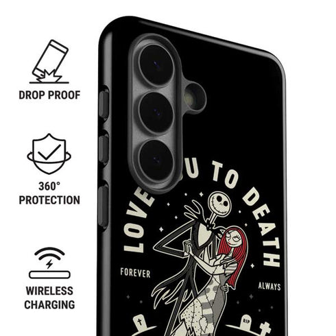 Disney The Nightmare Before Christmas Love You To Death Galaxy S26 Impact Case