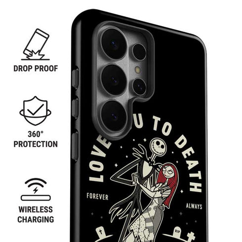 Disney The Nightmare Before Christmas Love You To Death Galaxy S26 Ultra Impact Case