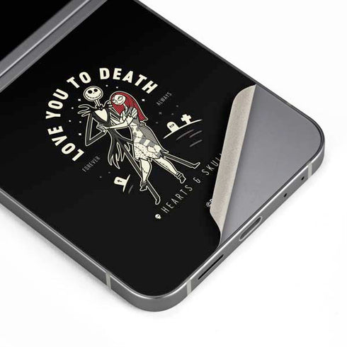Disney The Nightmare Before Christmas Love You To Death Galaxy Z Flip6 Skin