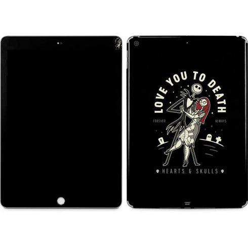 Disney The Nightmare Before Christmas Love You To Death Apple iPad Skin