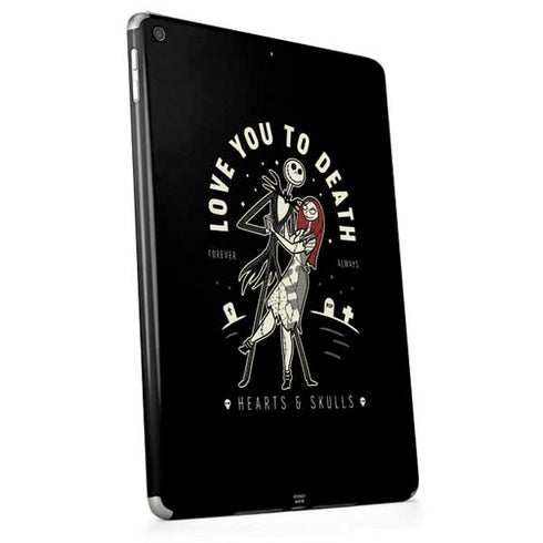 Disney The Nightmare Before Christmas Love You To Death Apple iPad Skin