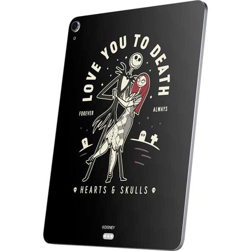 Disney The Nightmare Before Christmas Love You To Death Apple iPad Air Skin