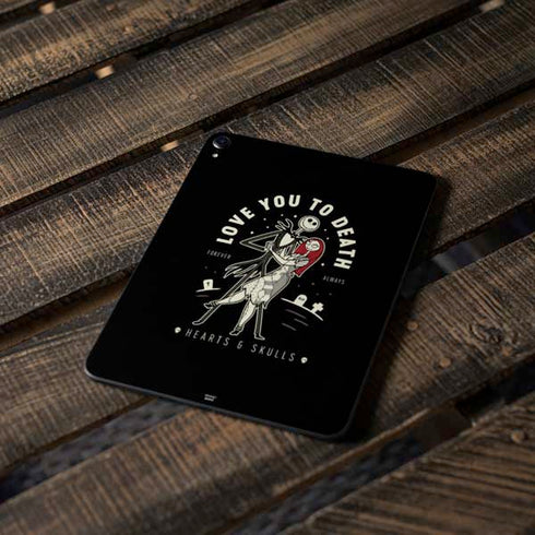 Disney The Nightmare Before Christmas Love You To Death Apple iPad Pro Skin