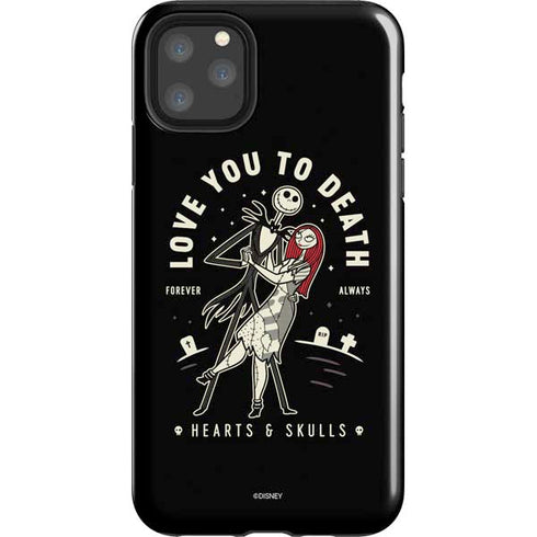 Disney The Nightmare Before Christmas Love You To Death iPhone Cases