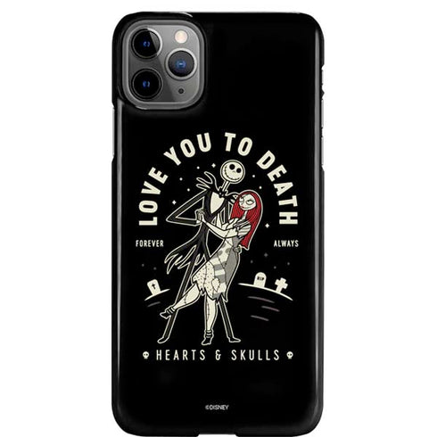Disney The Nightmare Before Christmas Love You To Death iPhone Cases
