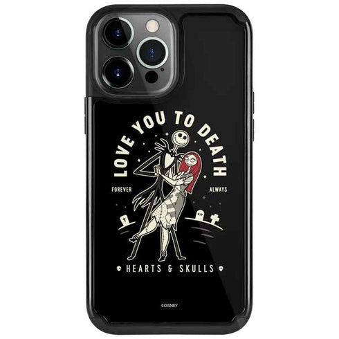 Disney The Nightmare Before Christmas Love You To Death iPhone Cases