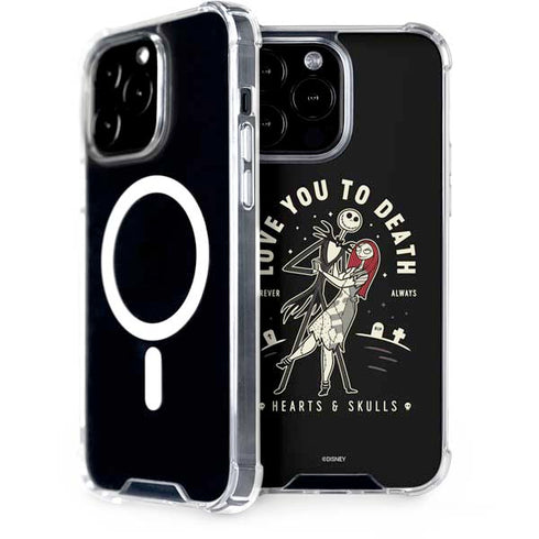 Disney The Nightmare Before Christmas Love You To Death iPhone Cases