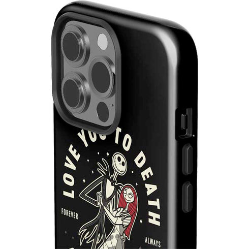 Disney The Nightmare Before Christmas Love You To Death iPhone 15 Pro Impact Case