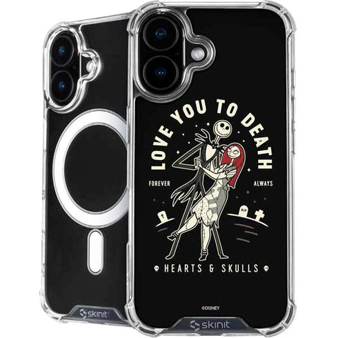Disney The Nightmare Before Christmas Love You To Death iPhone 16 MagSafe Case