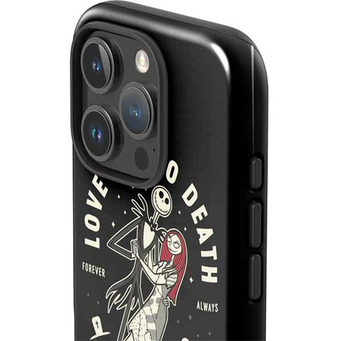 Disney The Nightmare Before Christmas Love You To Death iPhone 16 Pro Impact Case