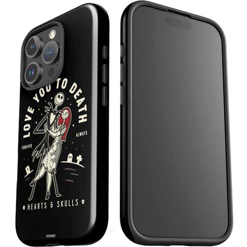 Disney The Nightmare Before Christmas Love You To Death iPhone 16 Pro Impact Case