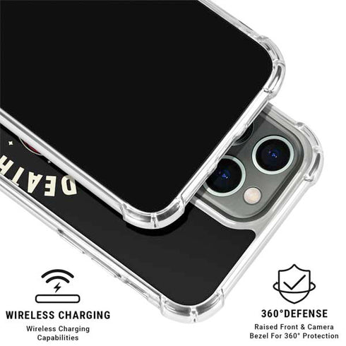 Disney The Nightmare Before Christmas Love You To Death iPhone 16 Pro Max Clear Case