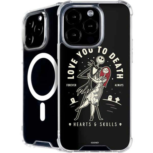 Disney The Nightmare Before Christmas Love You To Death iPhone 16 Pro Max MagSafe Case