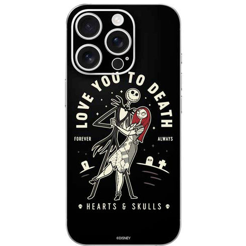 Disney The Nightmare Before Christmas Love You To Death iPhone 16 Pro Skin