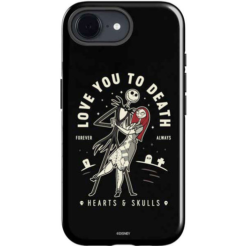 Disney The Nightmare Before Christmas Love You To Death iPhone 16e Impact Case