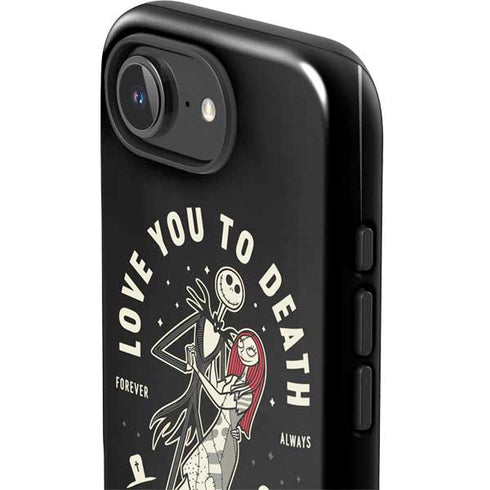 Disney The Nightmare Before Christmas Love You To Death iPhone 16e Impact Case