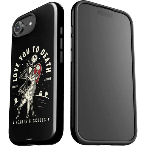 Disney The Nightmare Before Christmas Love You To Death iPhone 16e Impact Case