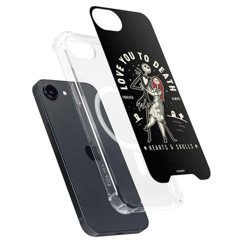 Disney The Nightmare Before Christmas Love You To Death iPhone 16e MagSafe Case