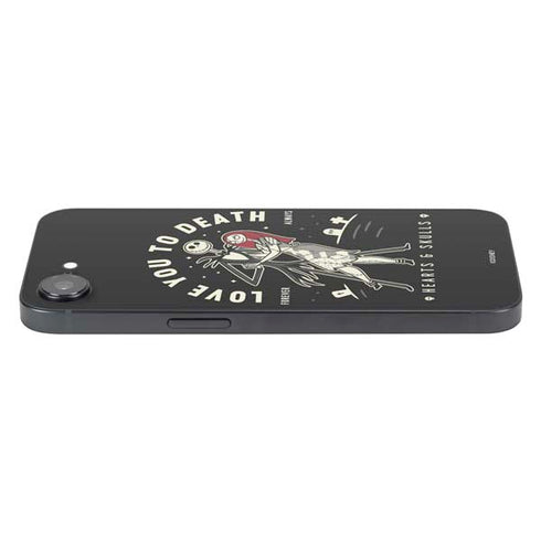 Disney The Nightmare Before Christmas Love You To Death iPhone 16e Skin