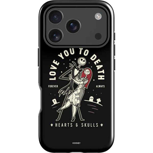 Disney The Nightmare Before Christmas Love You To Death iPhone 18 Pro Max Impact Case
