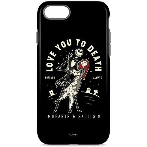 Disney The Nightmare Before Christmas Love You To Death iPhone Cases