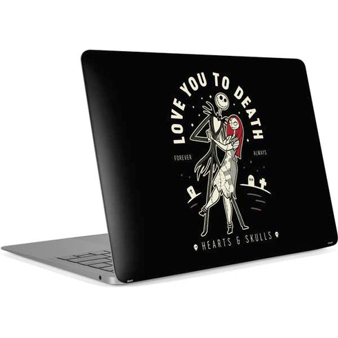 Disney The Nightmare Before Christmas Love You To Death Apple MacBook Air Skin