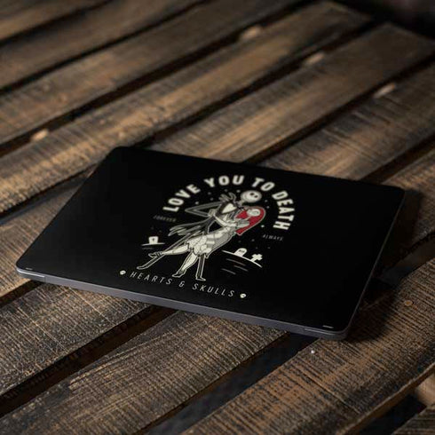 Disney The Nightmare Before Christmas Love You To Death Apple MacBook Air Skin
