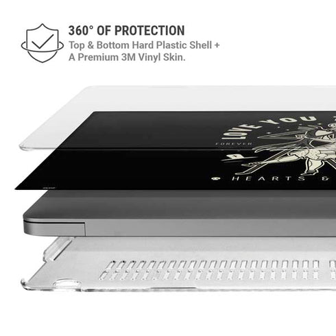 Disney The Nightmare Before Christmas Love You To Death MacBook Pro 14in (2021-24) Case plus Skin
