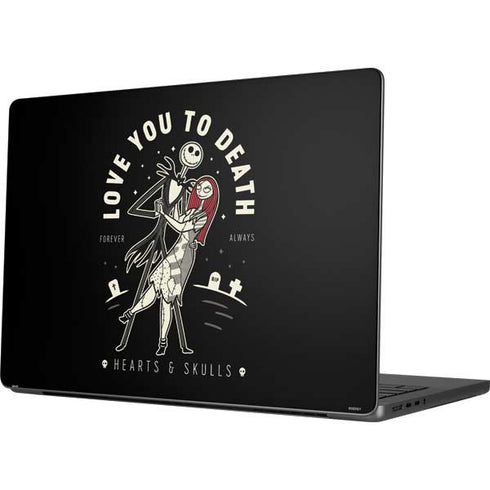 Disney The Nightmare Before Christmas Love You To Death Apple MacBook Pro 14-inch Skin