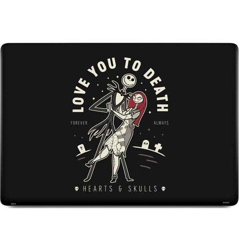 Disney The Nightmare Before Christmas Love You To Death MacBook Skins