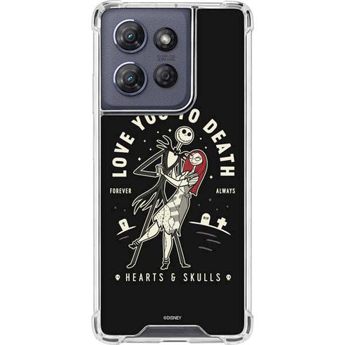 Disney The Nightmare Before Christmas Love You To Death Moto G 5G (2025) Clear Case