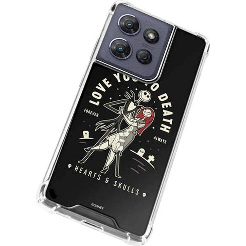 Disney The Nightmare Before Christmas Love You To Death Moto G Power 5G (2025) Clear Case