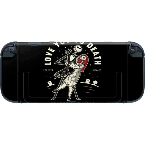 Disney The Nightmare Before Christmas Love You To Death Nintendo Switch 2 (2025) with Joy-Con Skin