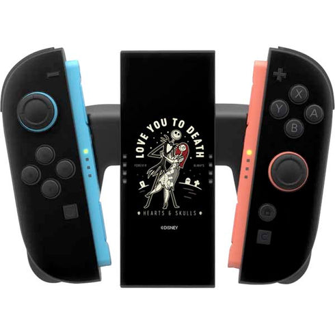 Disney The Nightmare Before Christmas Love You To Death Nintendo Switch 2 (2025) Joy-Con Controller Skin