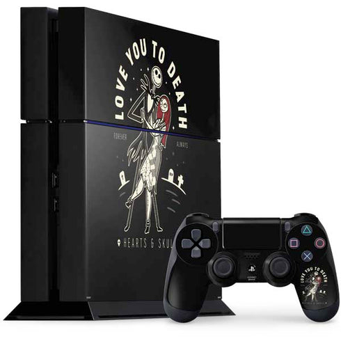Disney The Nightmare Before Christmas Love You To Death PlayStation PS4 Skins