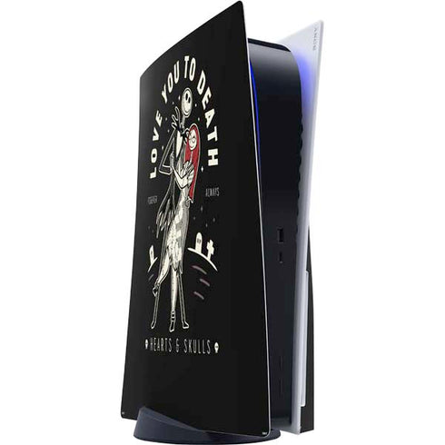 Disney The Nightmare Before Christmas Love You To Death PlayStation PS5 Skins